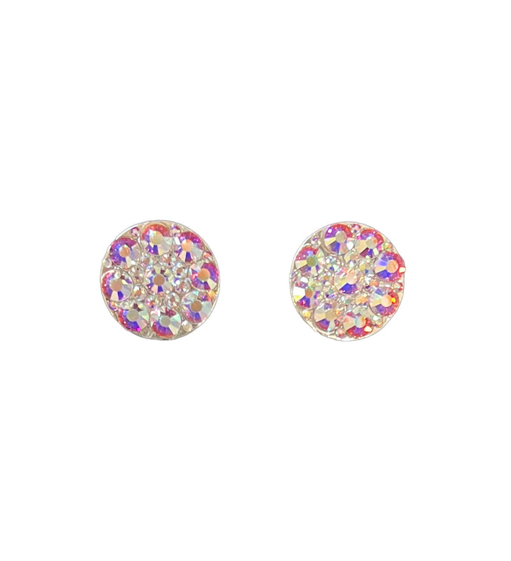 Button Stud Earrings