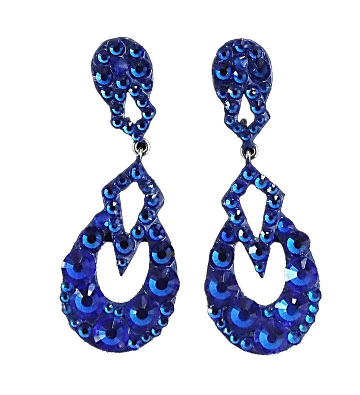 Nataline Small Sapphire Royal Dangle Earrings 